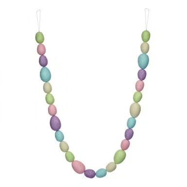 60" Styro Easter Egg Garland