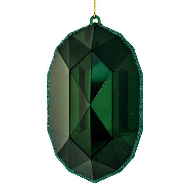6.5” Acrylic Oval Precious Gem Ornament - Image 7