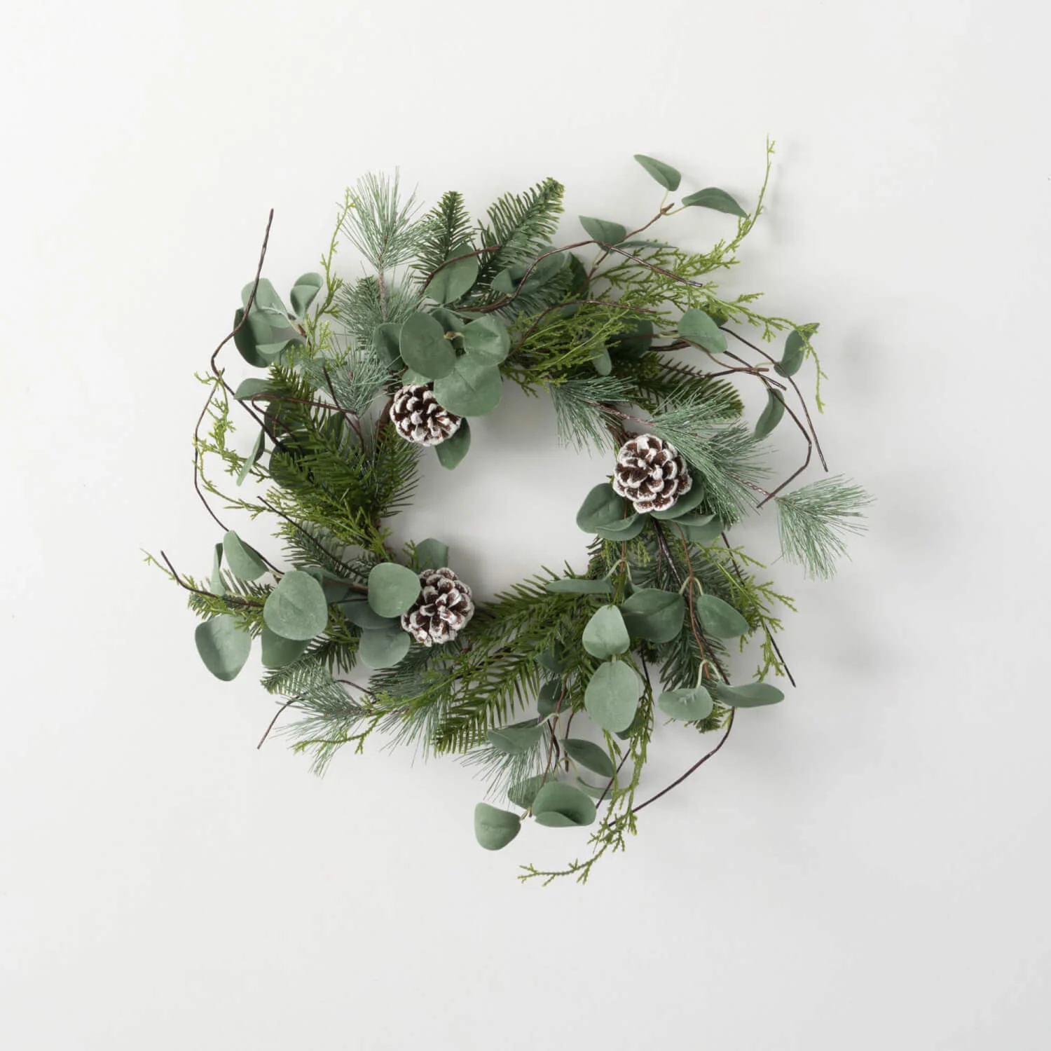 6.5" PINE AND EUCALYPTUS RING