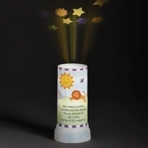 6.75” Led Projector God Created Everything Night-Light