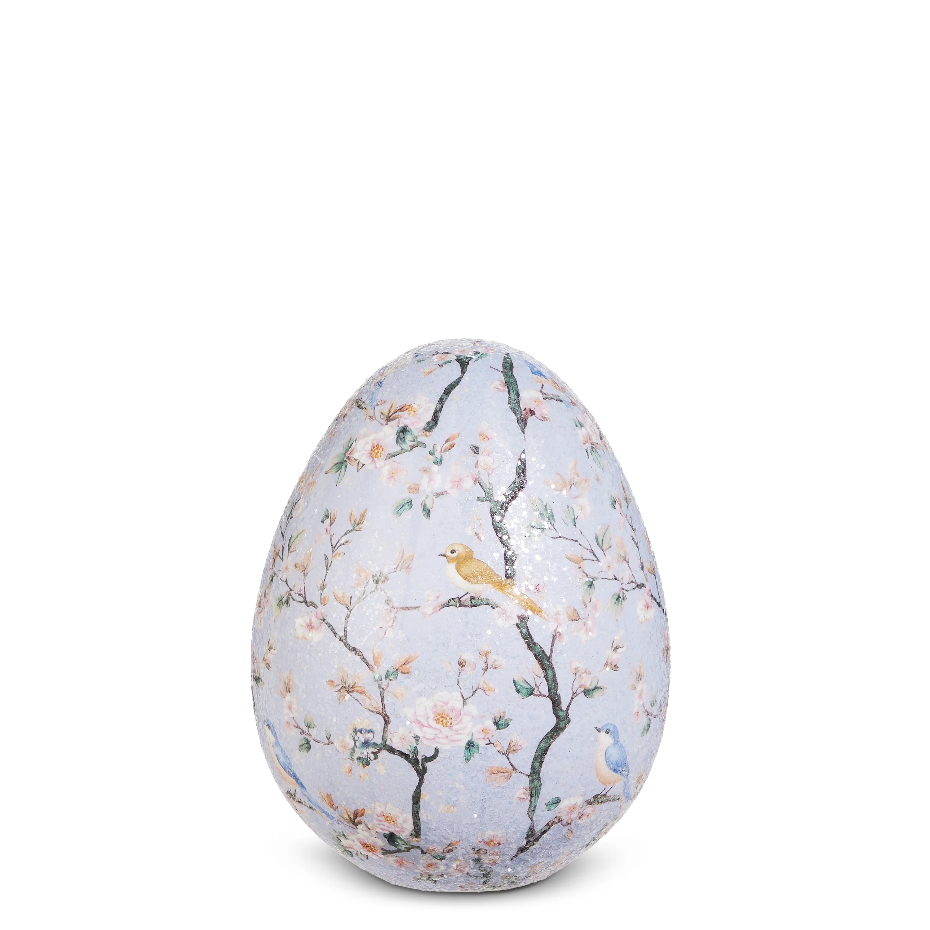 7.25" Petals and Chirps Sugared Egg