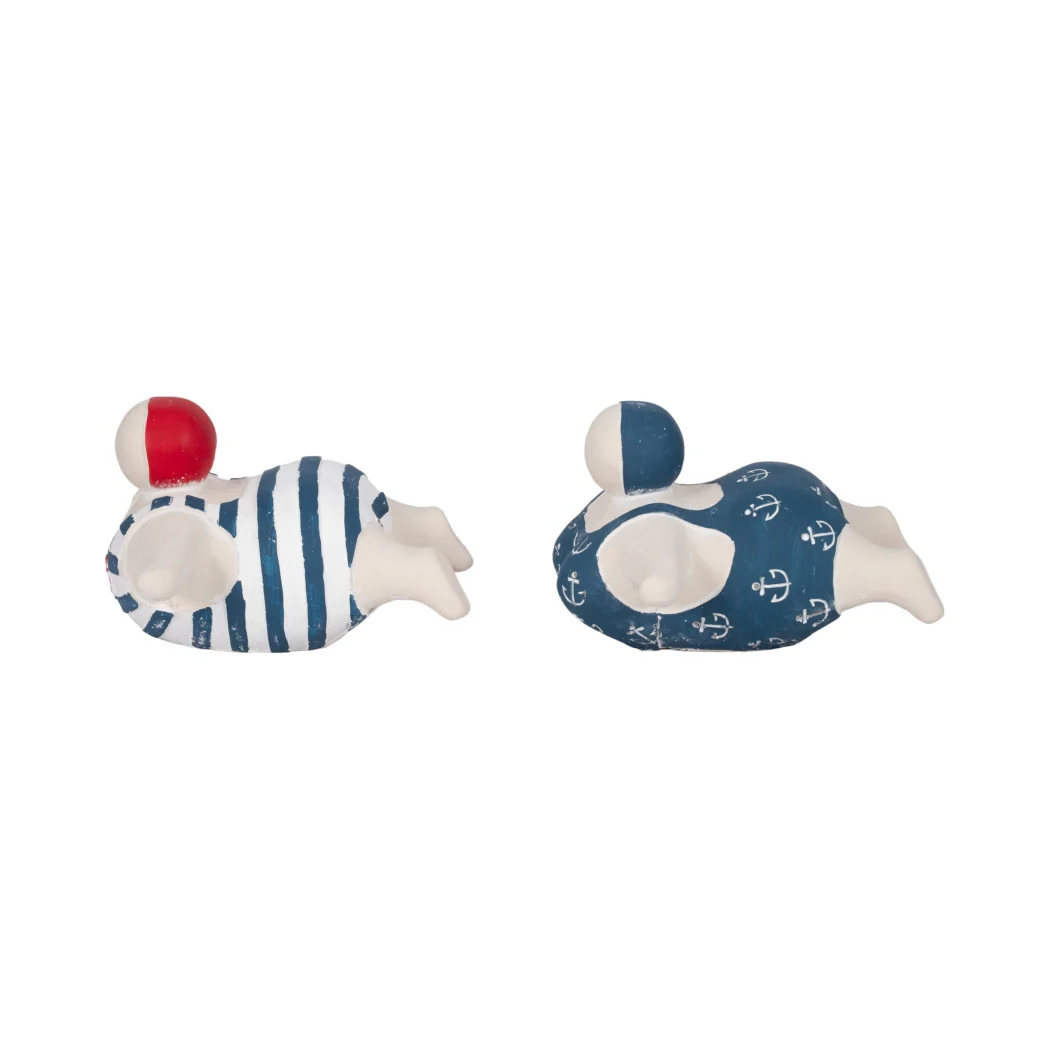 7 in. Ceramic Bathing Beauties Figurine - Sold Individually - Image 2