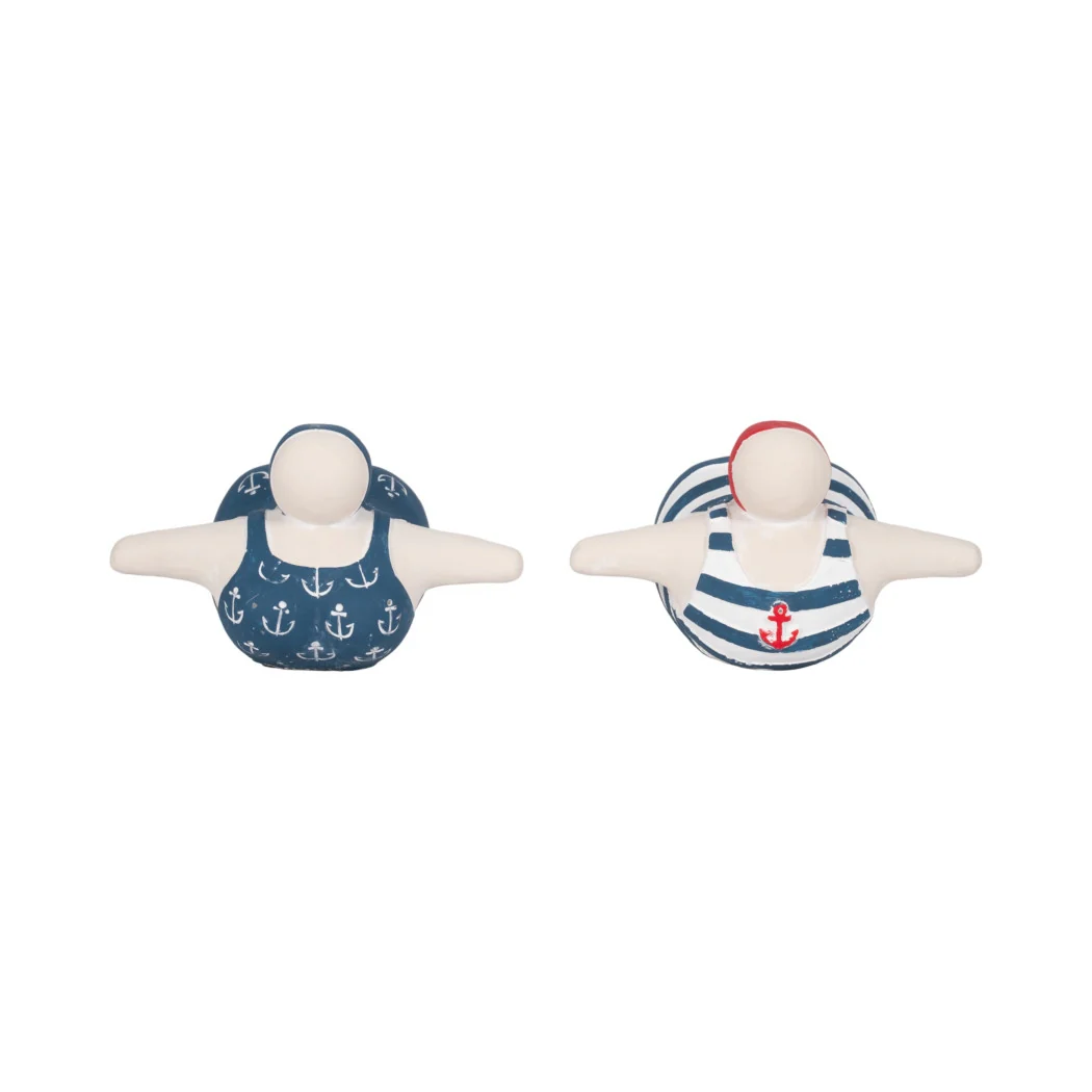 7 in. Ceramic Bathing Beauties Figurine - Sold Individually - Image 4