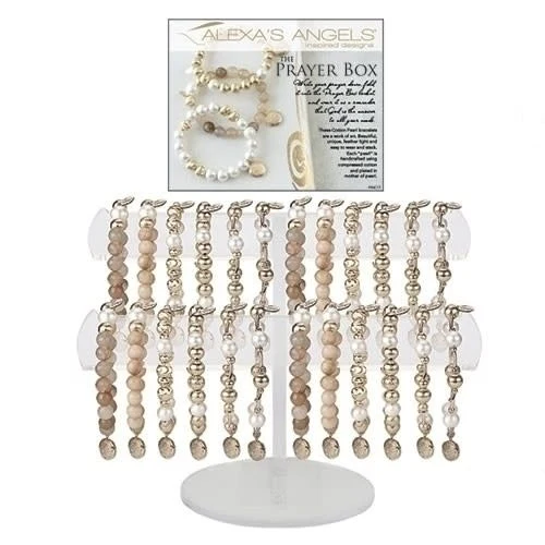7" Prayer Locket Bracelets - Image 9