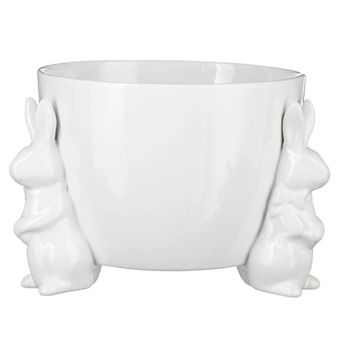 8.5" Rabbit Footed Planter