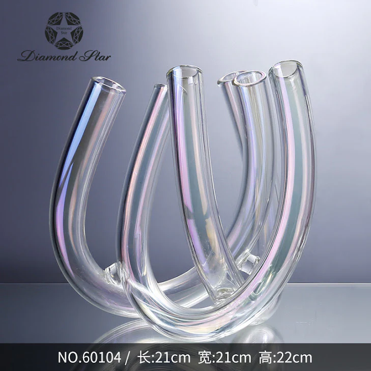 8.7" Glass Bud Vase