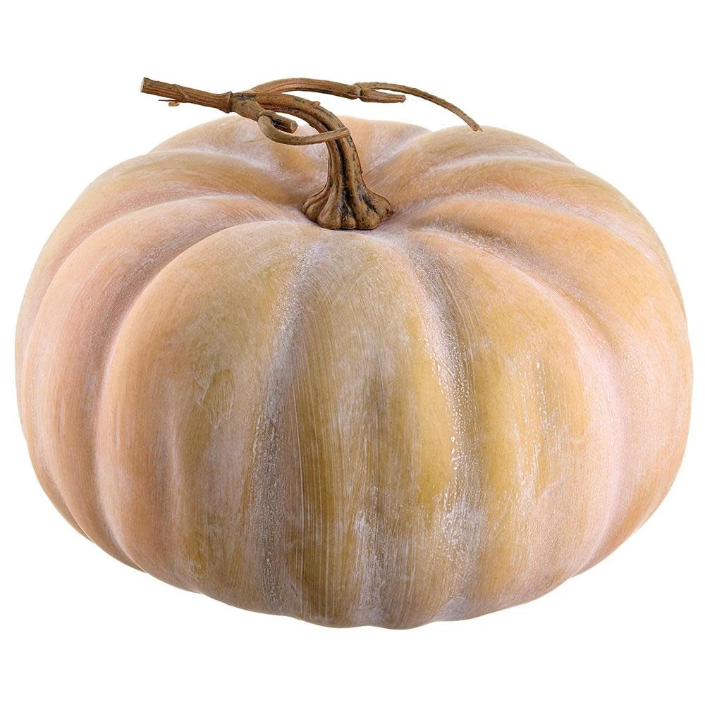 8" Pumpkin Orange Green