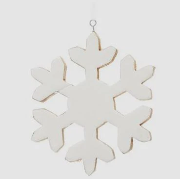 8" Snowflake Ornament