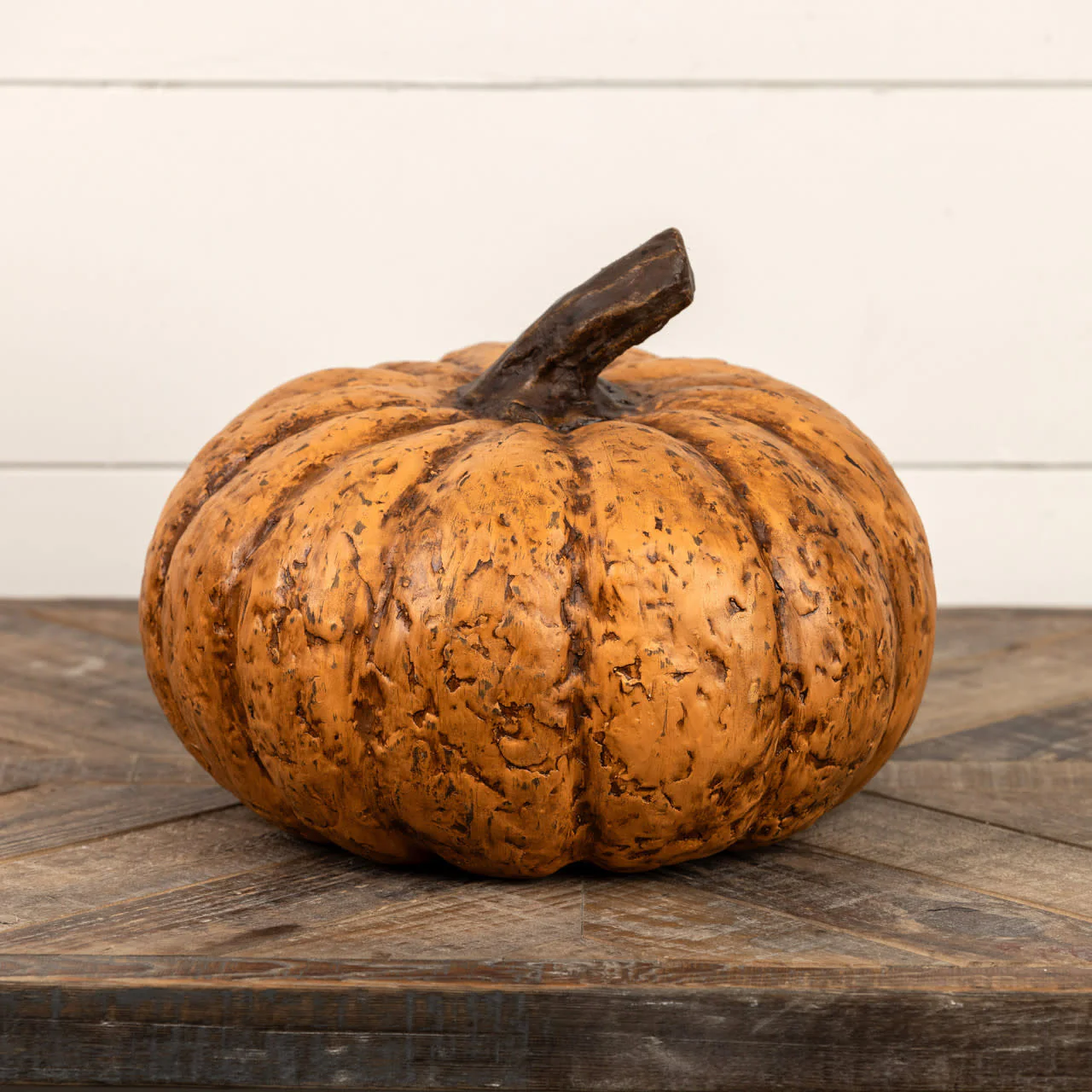 9” Terracotta Short Pumpkin - Image 2