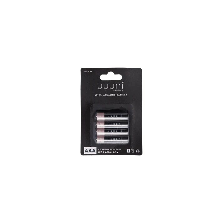 AAA Battery, 1,5V, 1000mAh