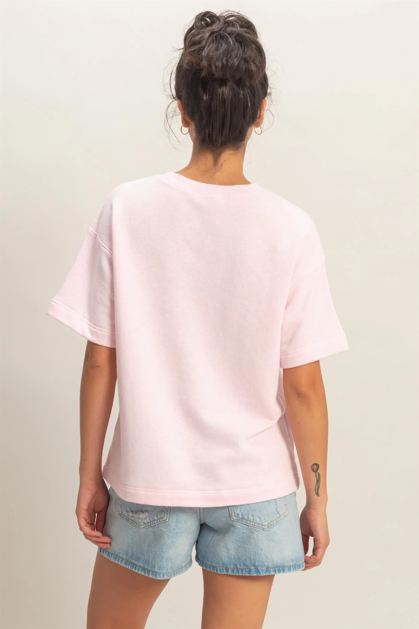 Airine Crew Neck Short Sleeve Top - Image 3
