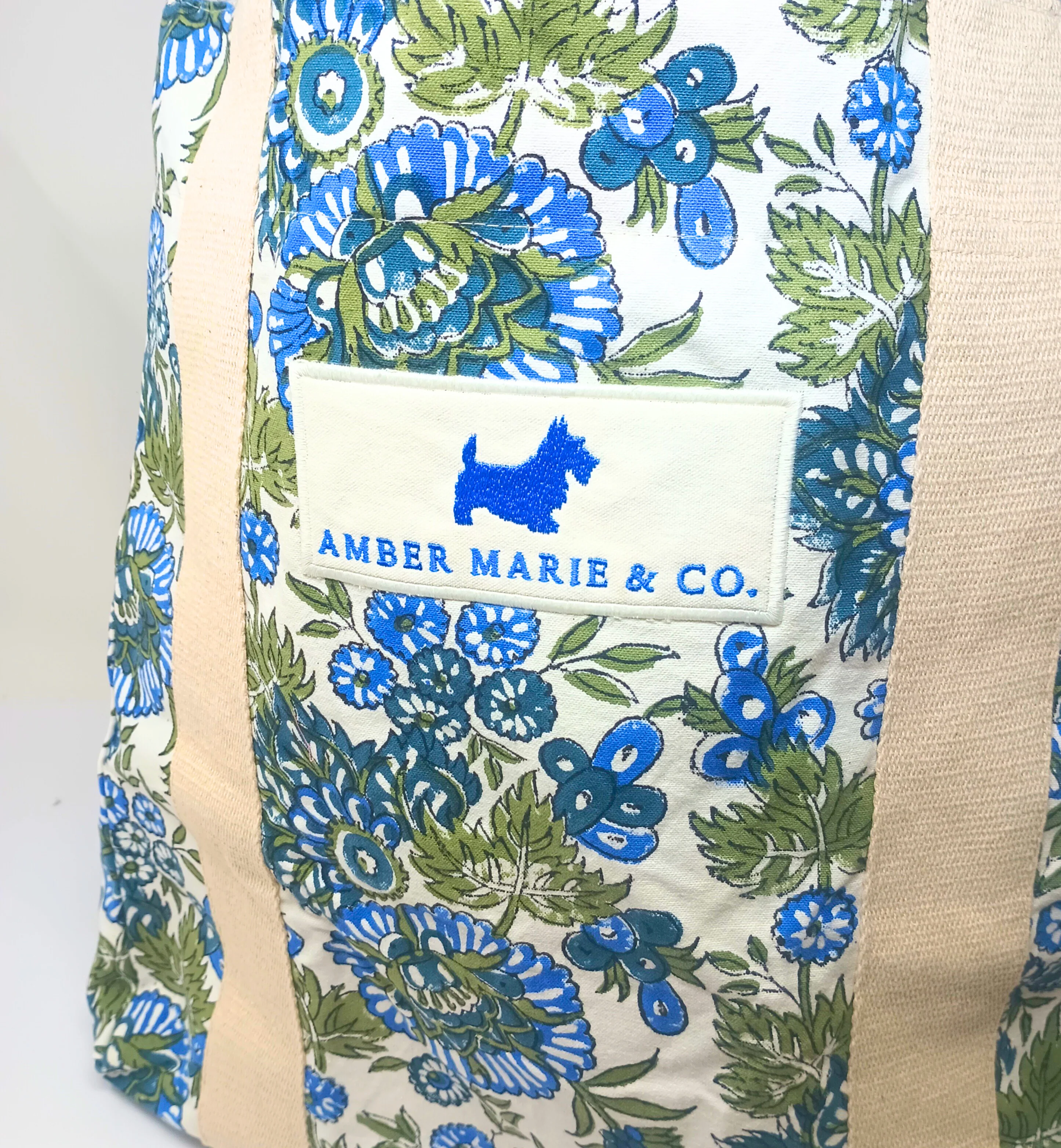 Amber Marie & Co.  Canvas Bag – Forget me not - Image 3