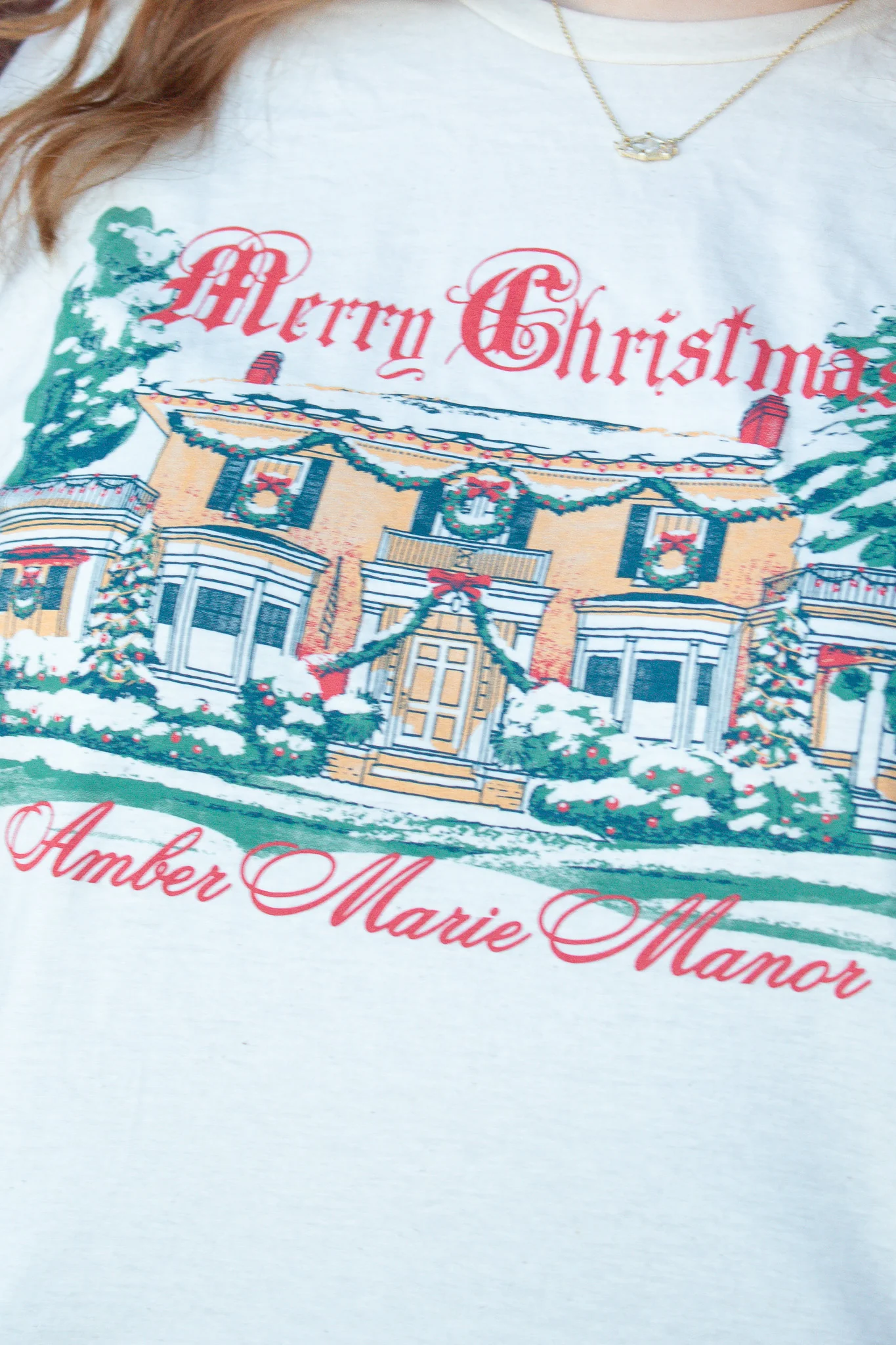 Amber Marie Manor Christmas Shirt - Image 10
