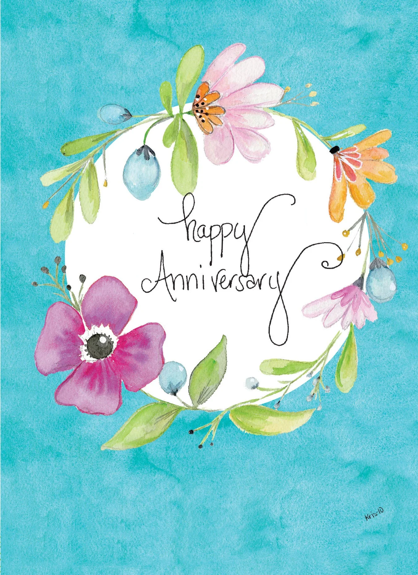 Anniversary Love To You Card