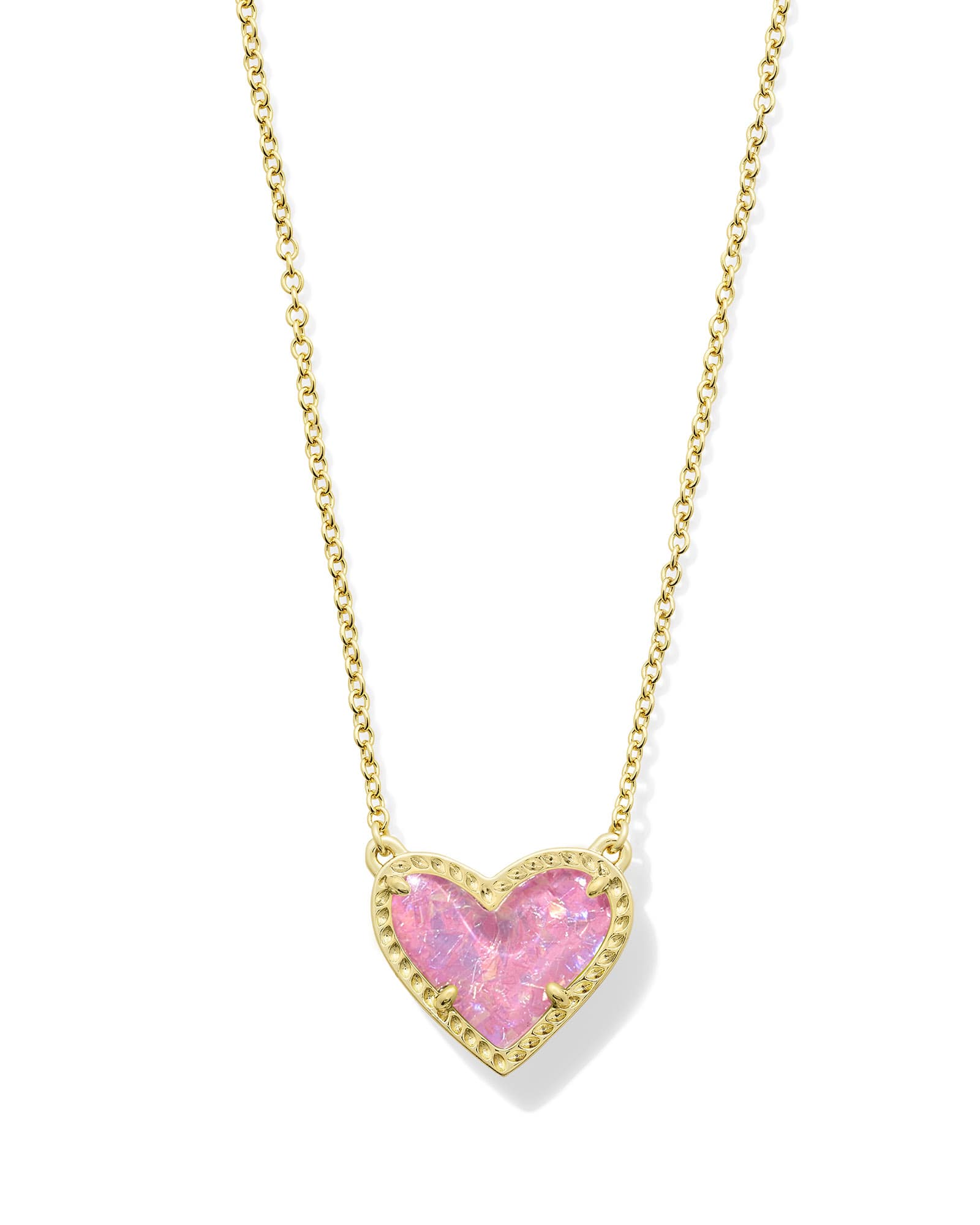 Ari Heart Short Pendant Necklace - Image 20