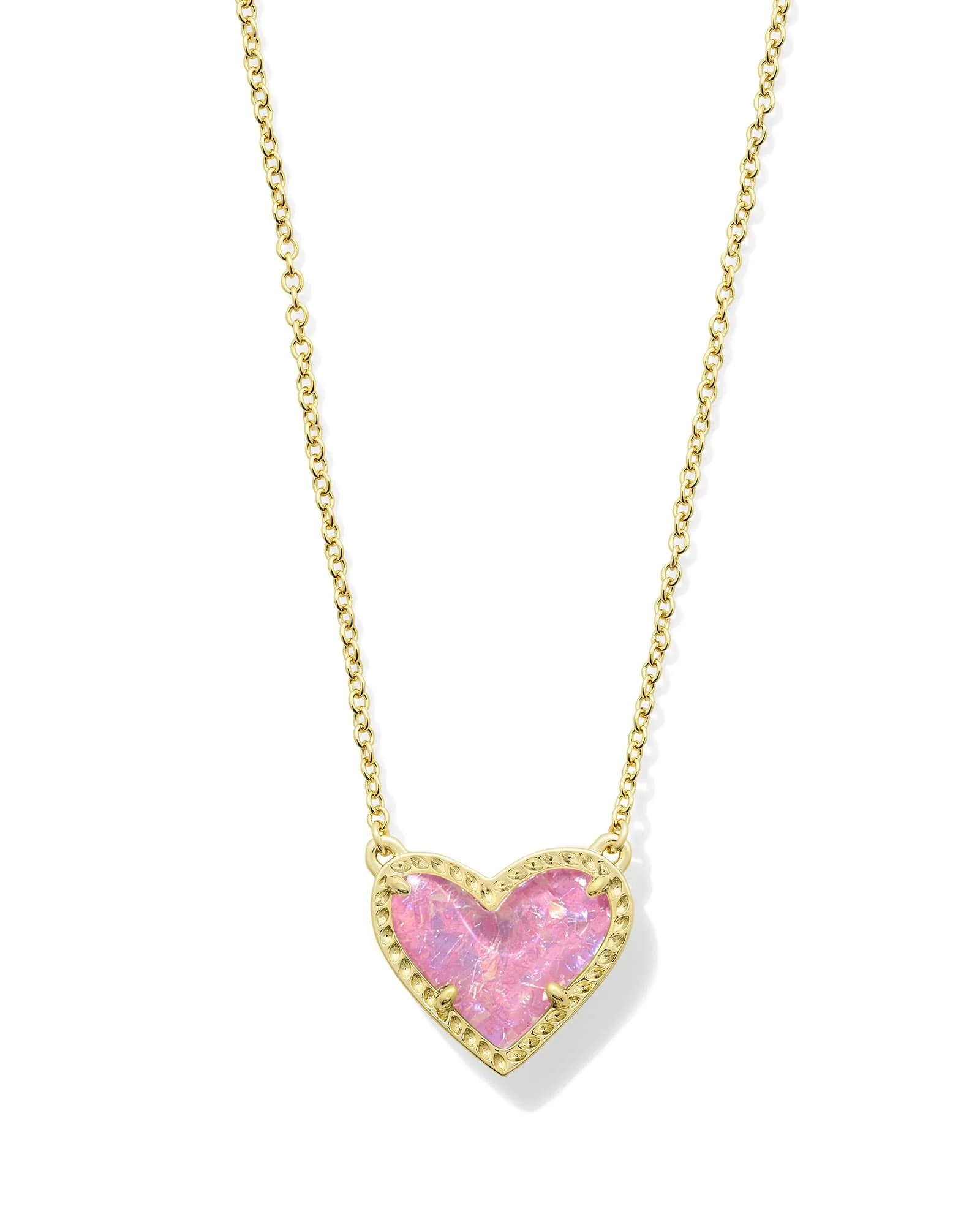 Ari Heart Short Pendant Necklace - Image 8