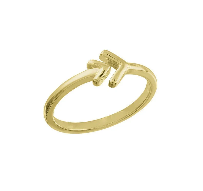 Arrow Gold Layer Ring - Image 3