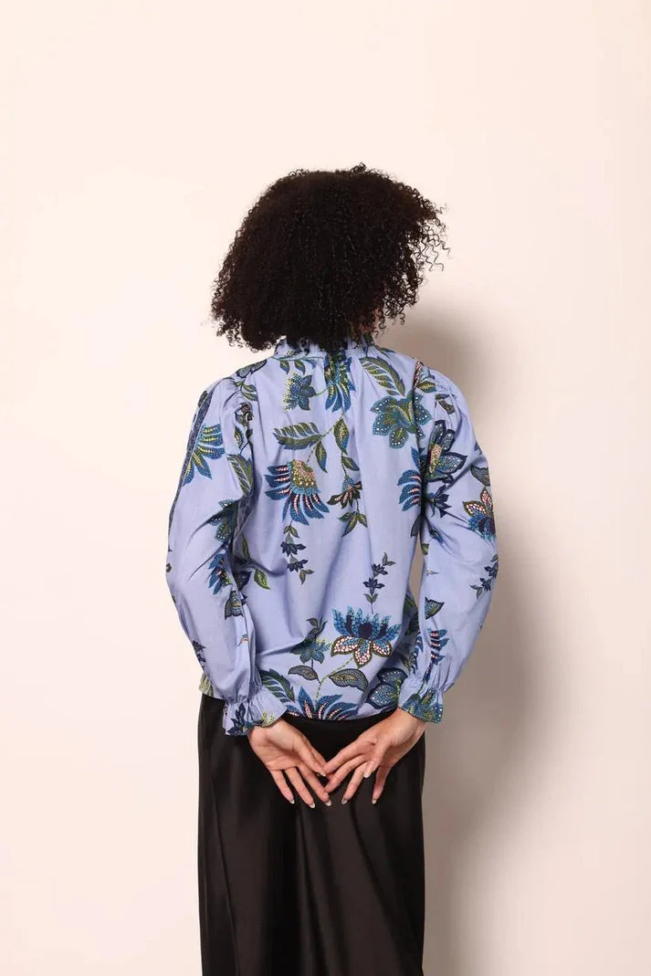 Ashley Ruffle Neck Top - Image 2