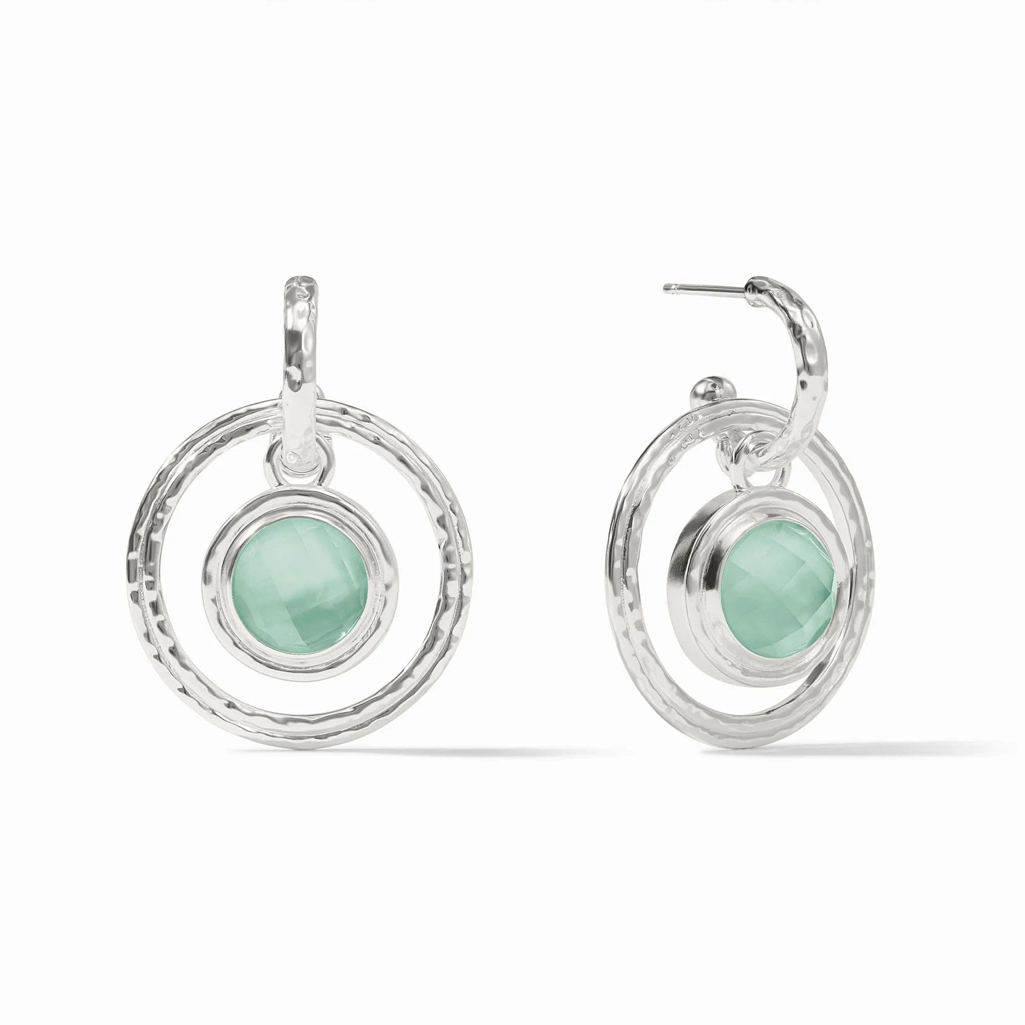 Astor 6­-in­-1 Charm Silver Earring - Image 2