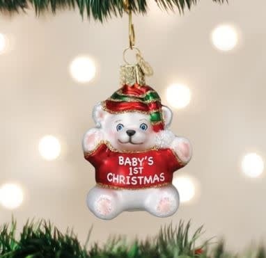 Baby's 1st Christmas Ornament