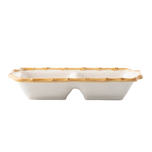 Bamboo 10" Double Section Server - Natural - Image 3