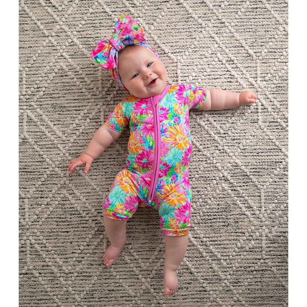 Bamboo Baby Pajama Sleepies Little Baby - Image 10