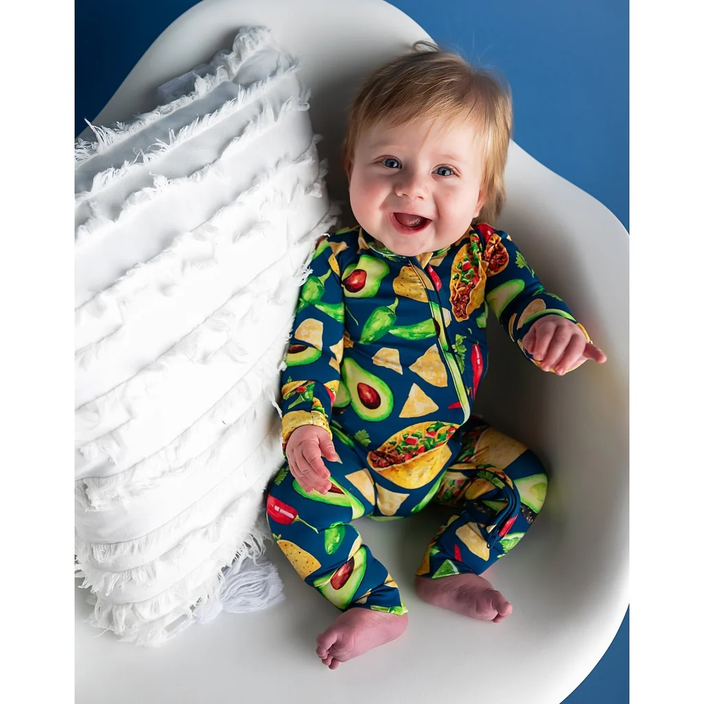 Bamboo Baby Pajama Sleepies Little Baby - Image 19