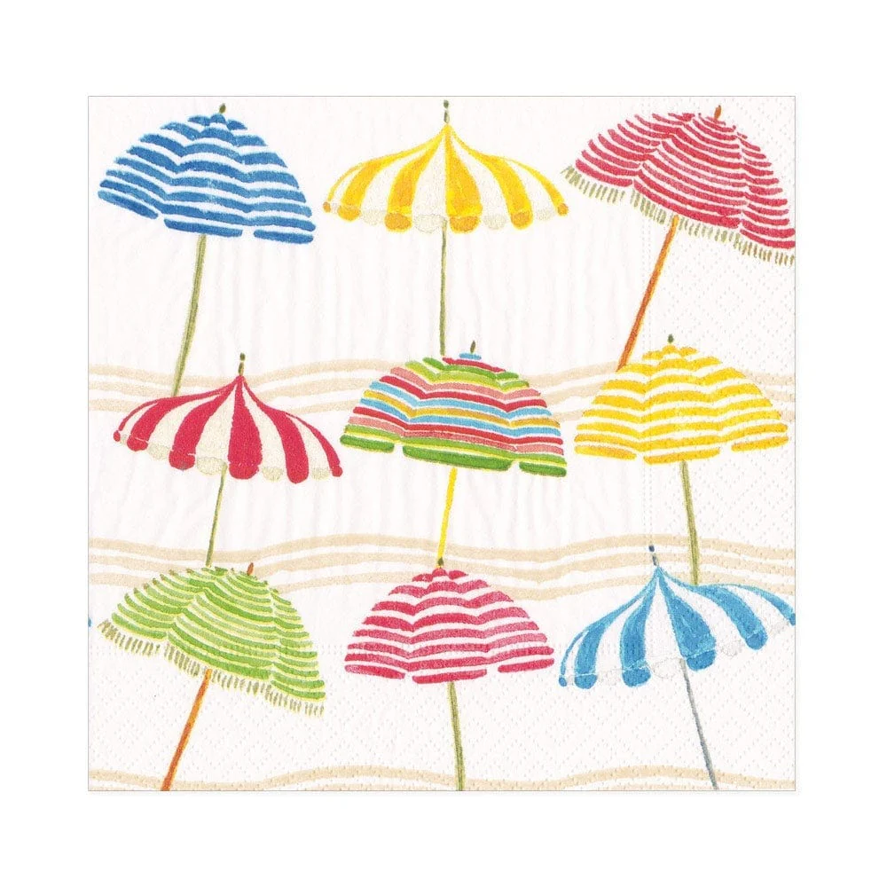 Beach Umbrellas Napkin Luncheon