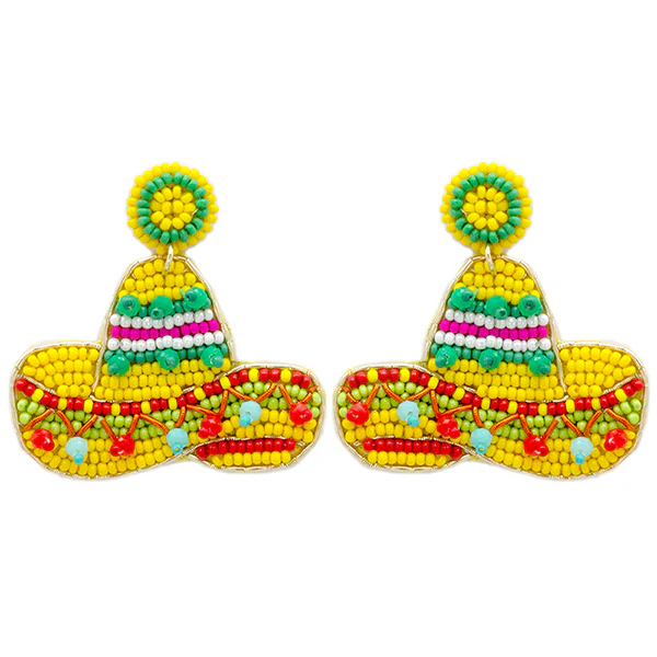 BEADED CINCO DE MAYO EARRINGS - Image 6