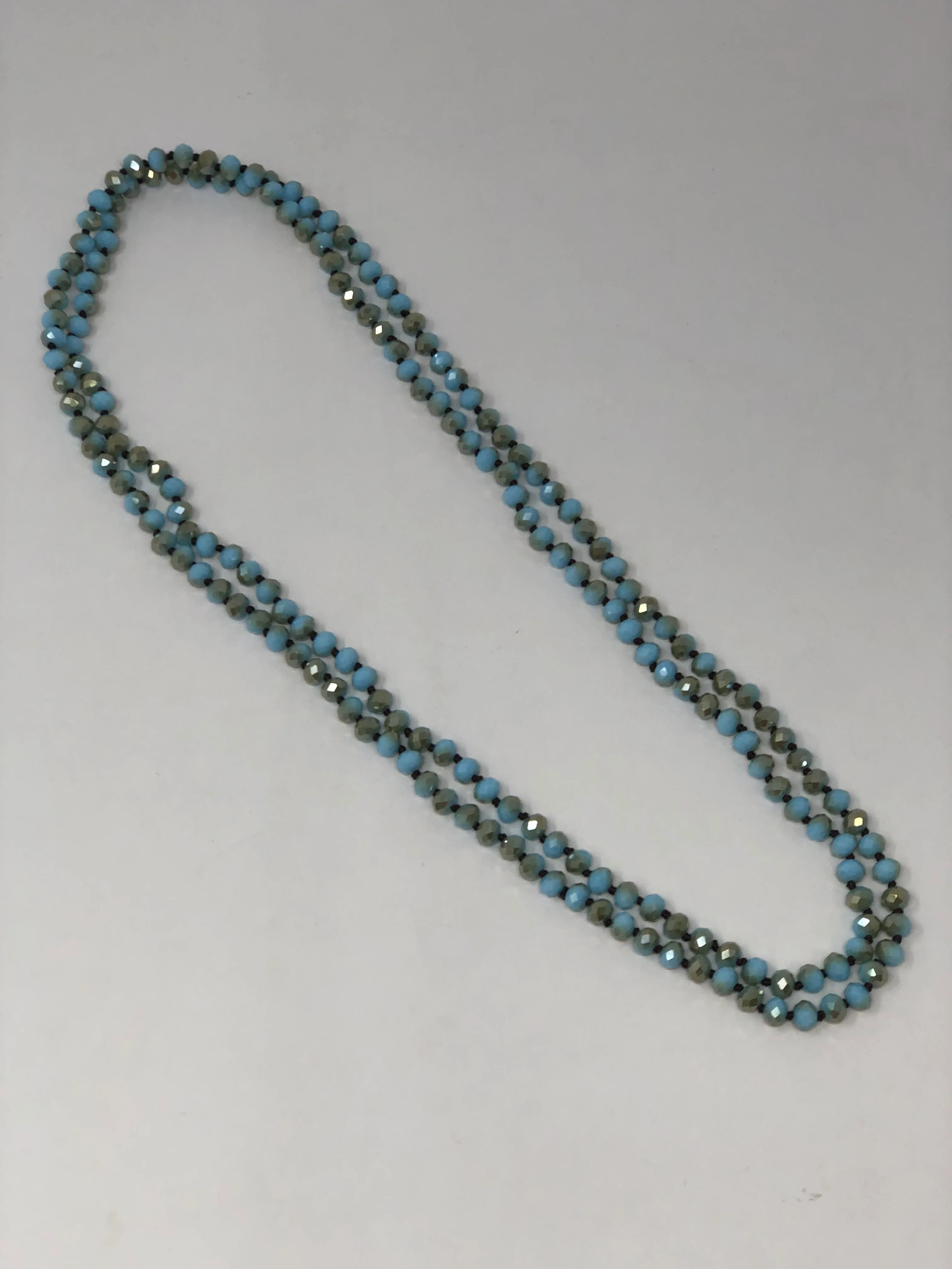 Beaded Crystal Necklace 60" - Image 10