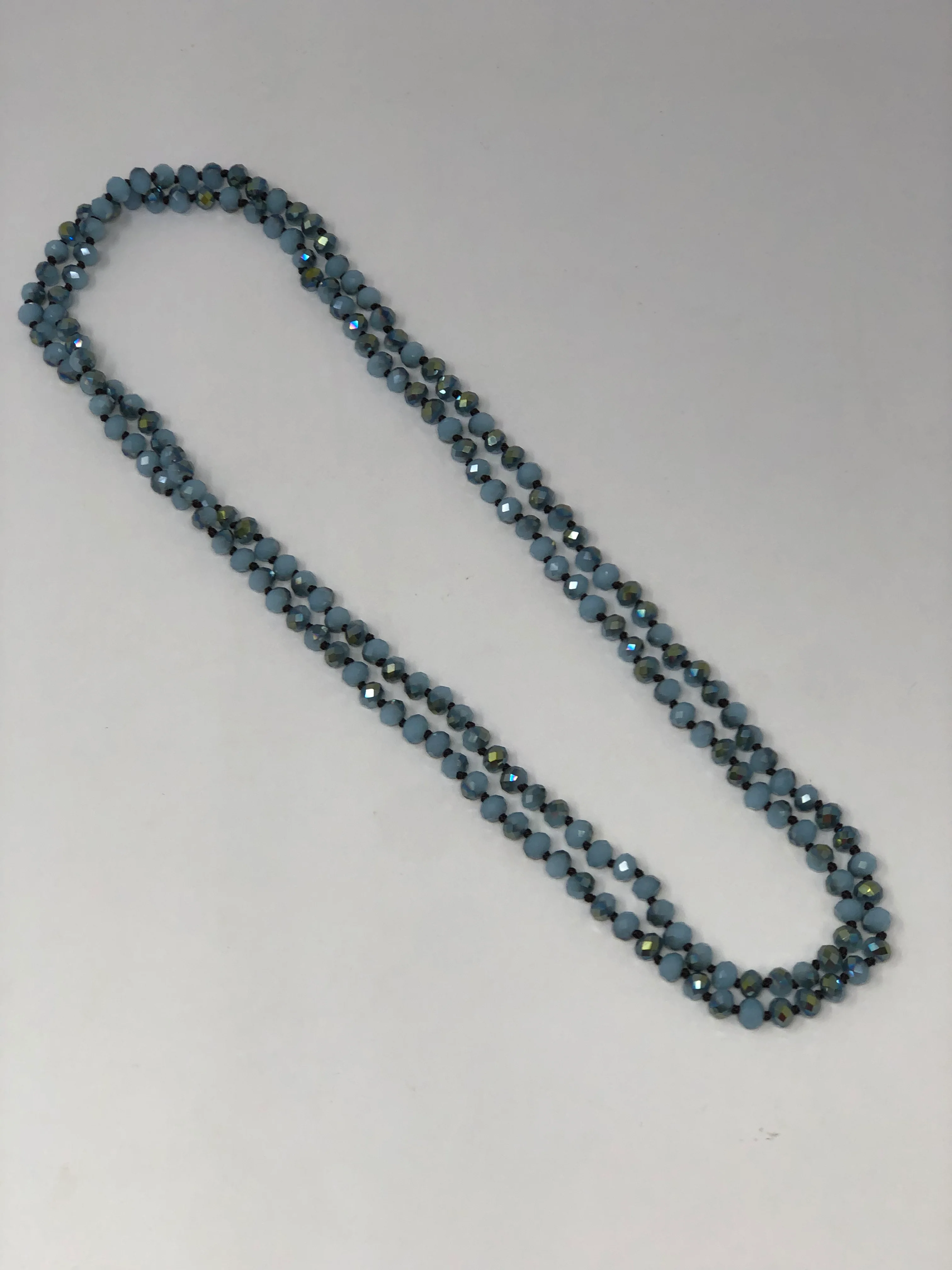 Beaded Crystal Necklace 60" - Image 11