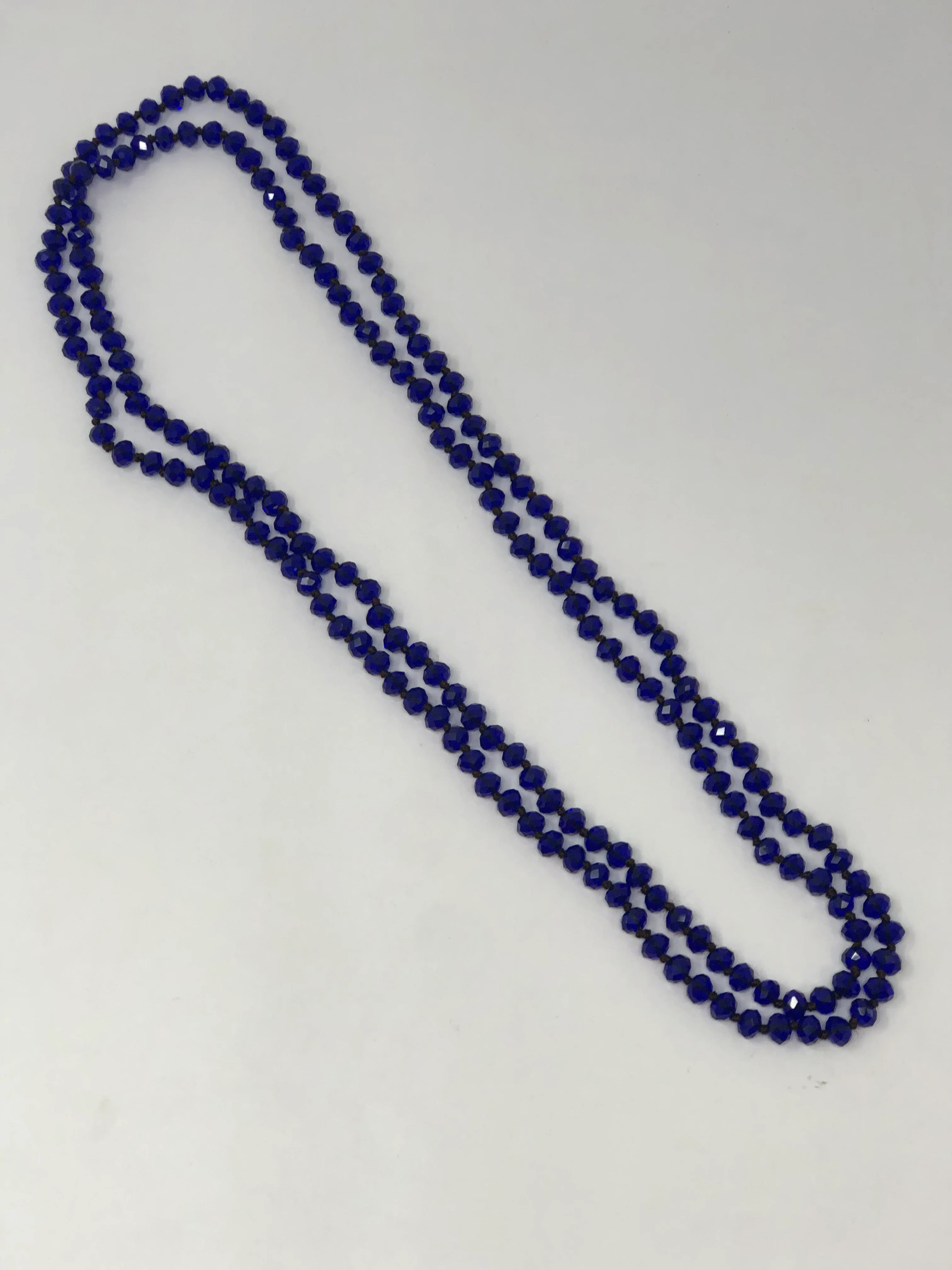 Beaded Crystal Necklace 60" - Image 2