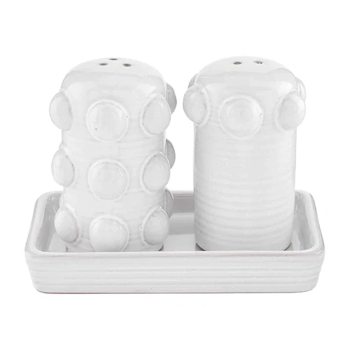 Beaded Salt and Pepper Set