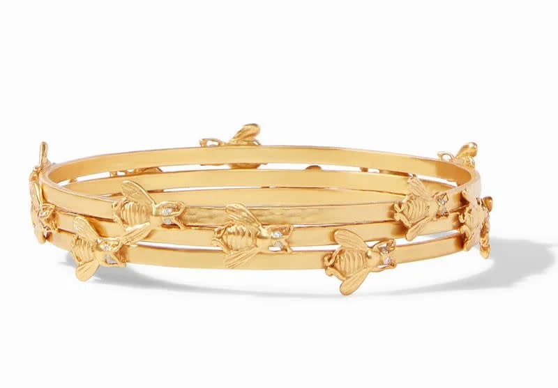 Bee Bangle Gold - Image 5
