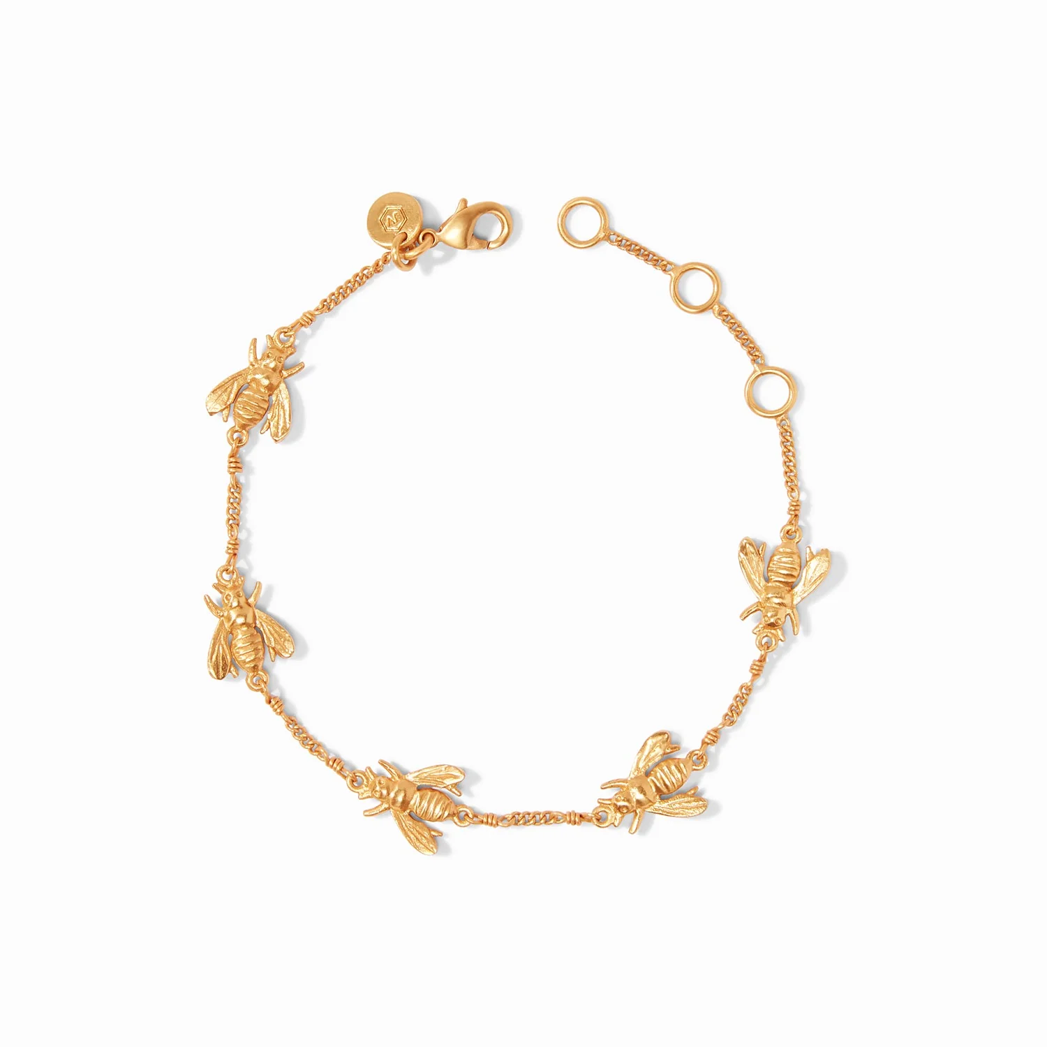Bee Delicate Bracelet Gold - Image 2