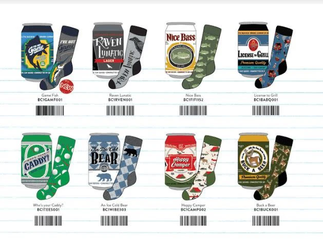 Men's Beer Can Socks