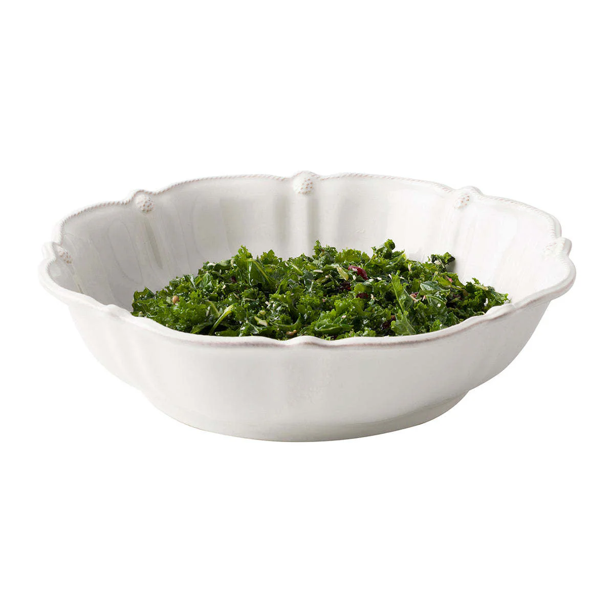Berry & Thread Serving Bowl 13 in. - Whitewash - Image 3
