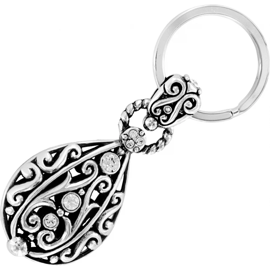 Bibi Scroll Key Fob Silver - Image 2