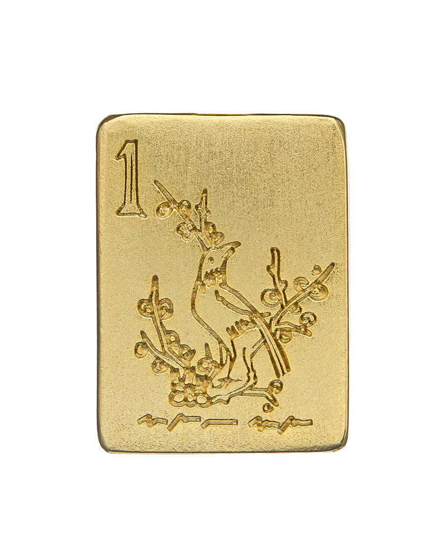 Bird Bam Mahjong Pearl Necklace - Image 2