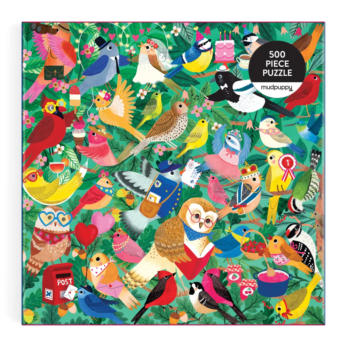 Birding Around 500 Piece Family Puzzle