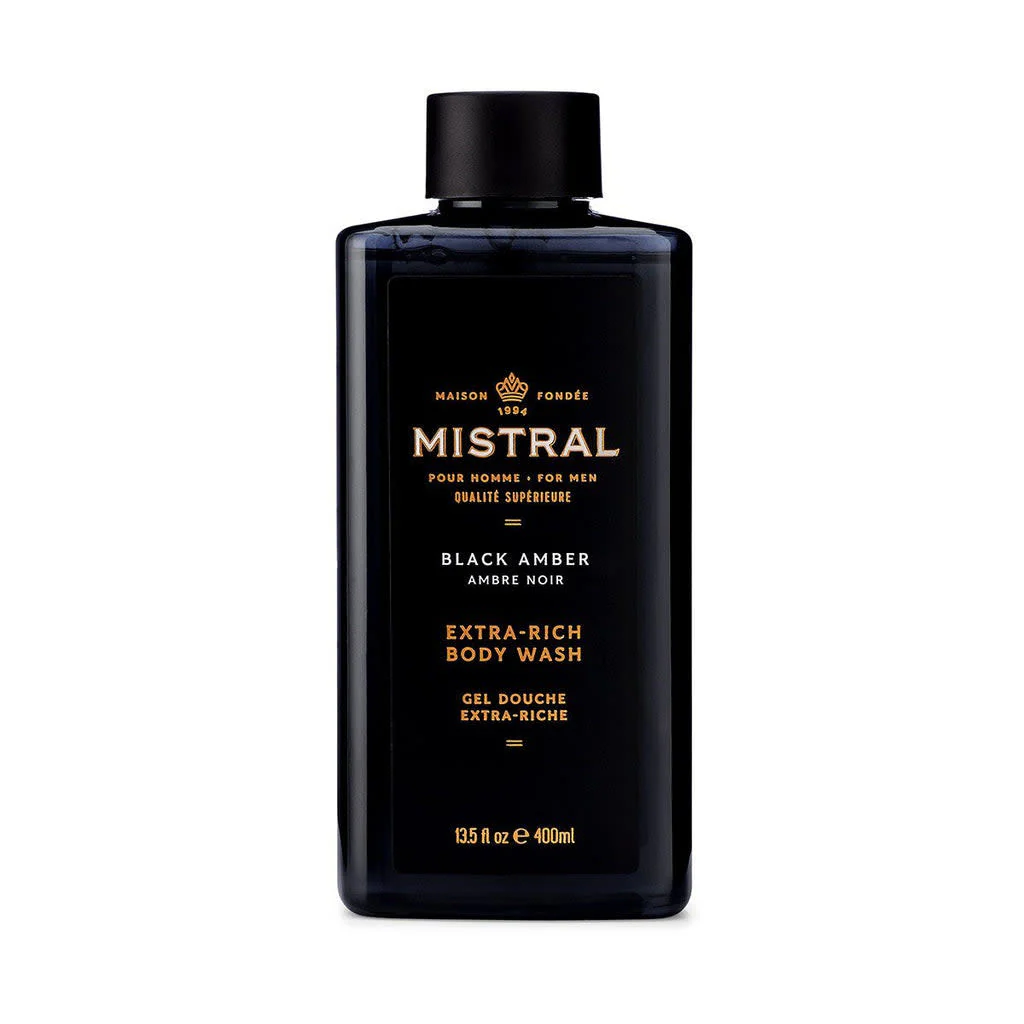 Black Amber Body Wash 13.5 oz