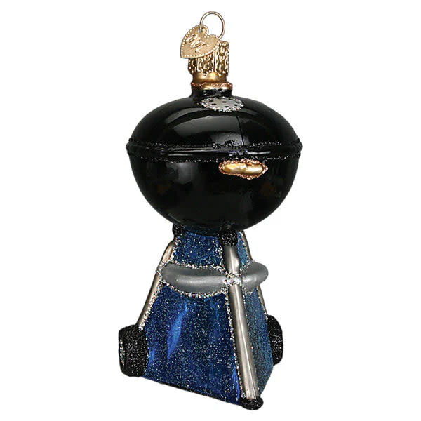 Black Classic Barbecue Ornament - Image 2