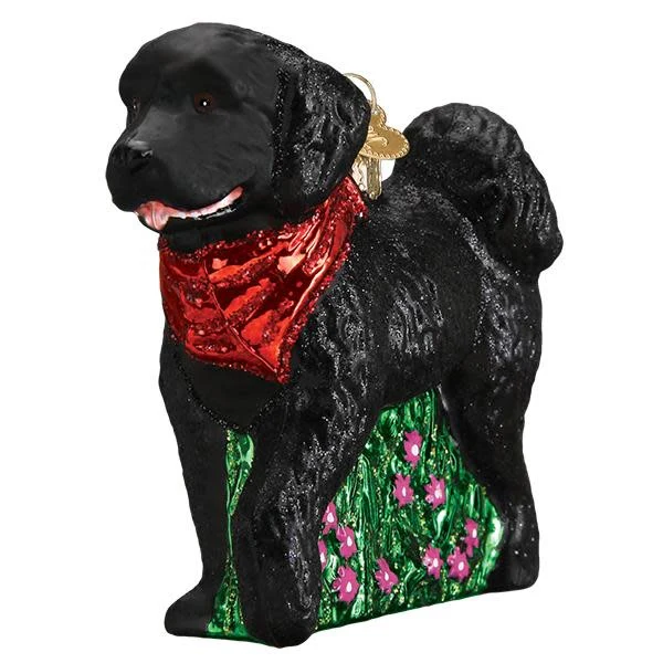 Black Doodle Dog Ornament - Image 2