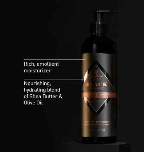 Black Reserve Hydrating Body Lotion, 12 oz. - Image 3