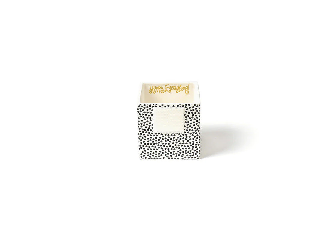 Black Small Dot Mini Nesting Cube Small - Image 2