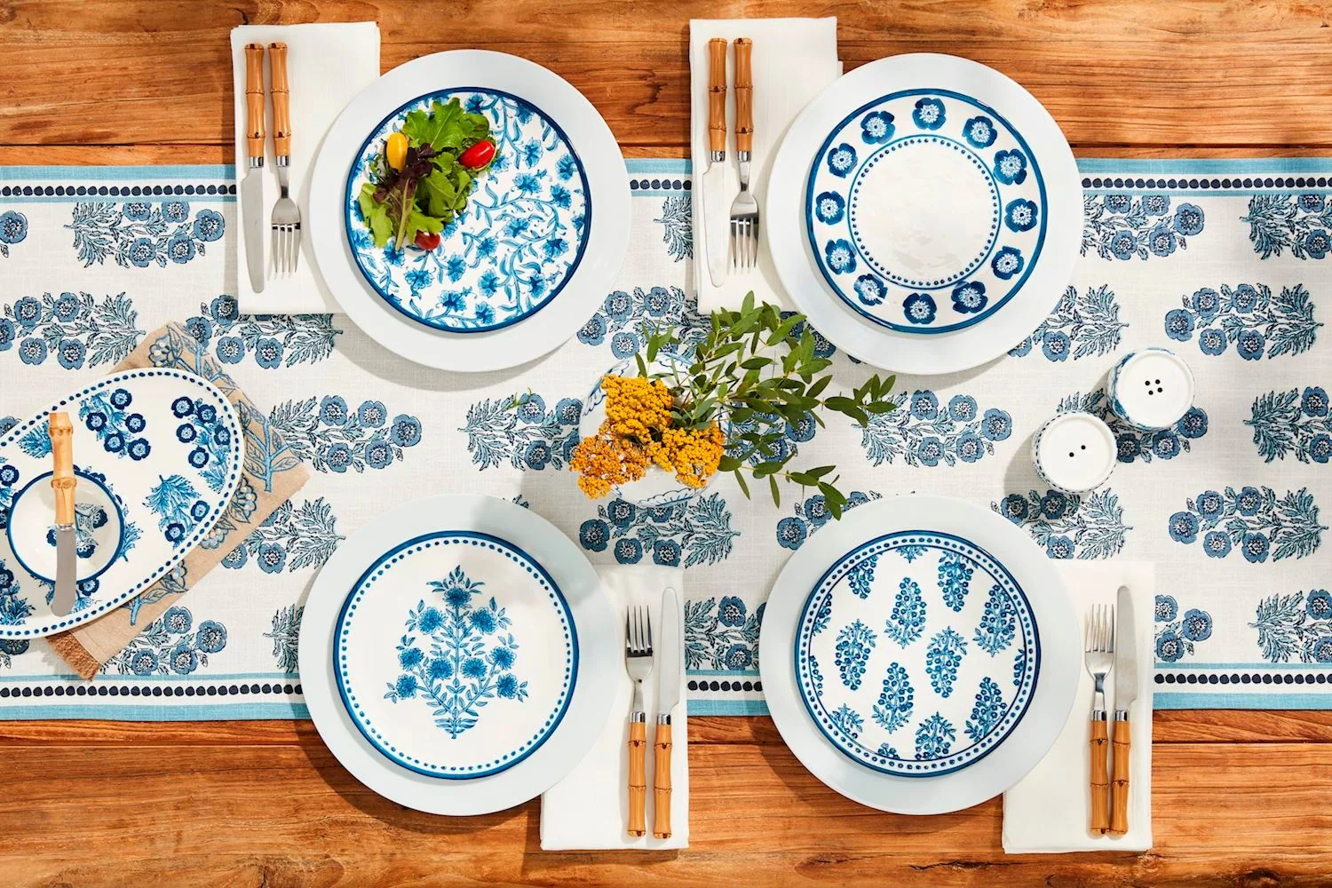 Block Print Table Runner - Image 2