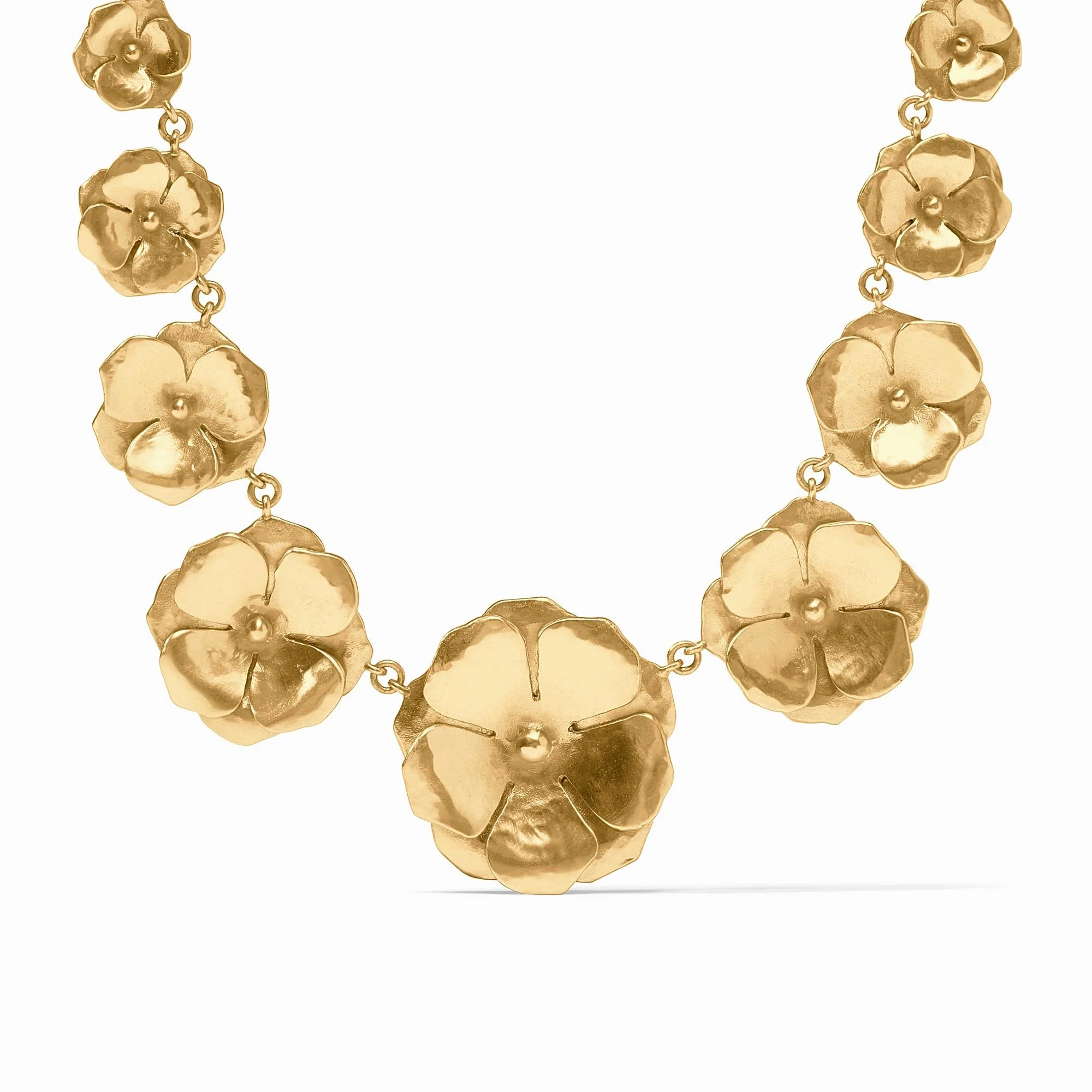 Bloom Statement Necklace Gold