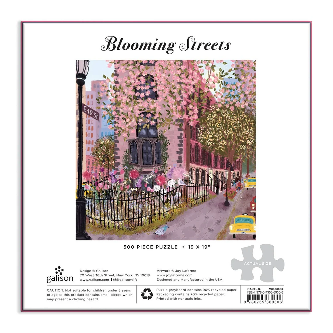 Blooming Streets 500 Piece Puzzle - Image 3