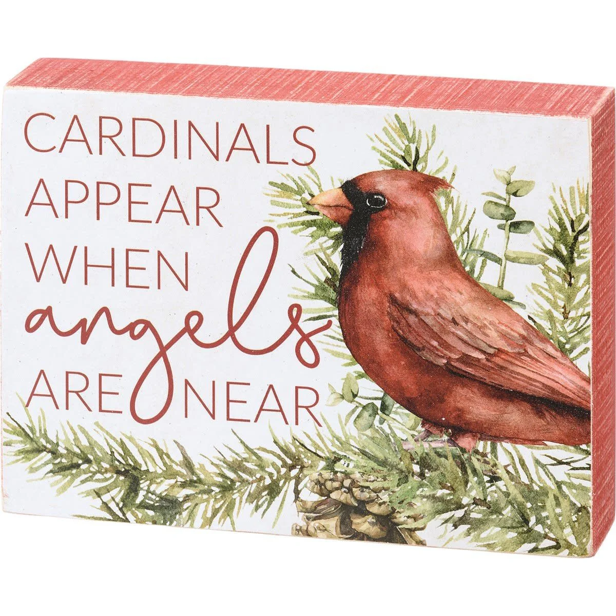 Box Sign -  Cardinals
