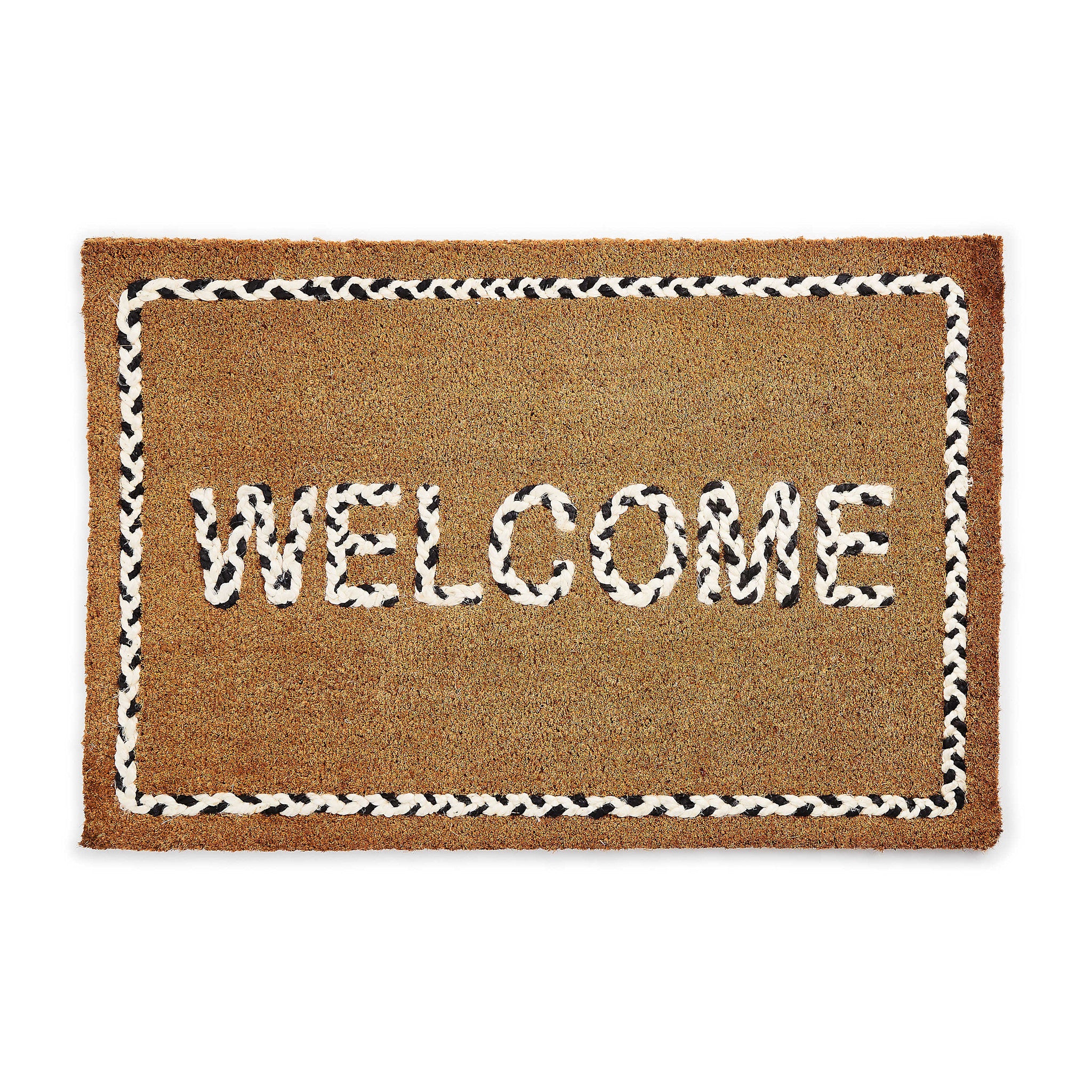 Braided Welcome Entrance Mat